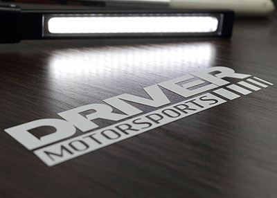 Driver Motorsports Custom Die-Cut Stickers