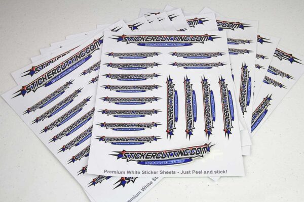 Stickercutting.com Sticker Sheet Examples