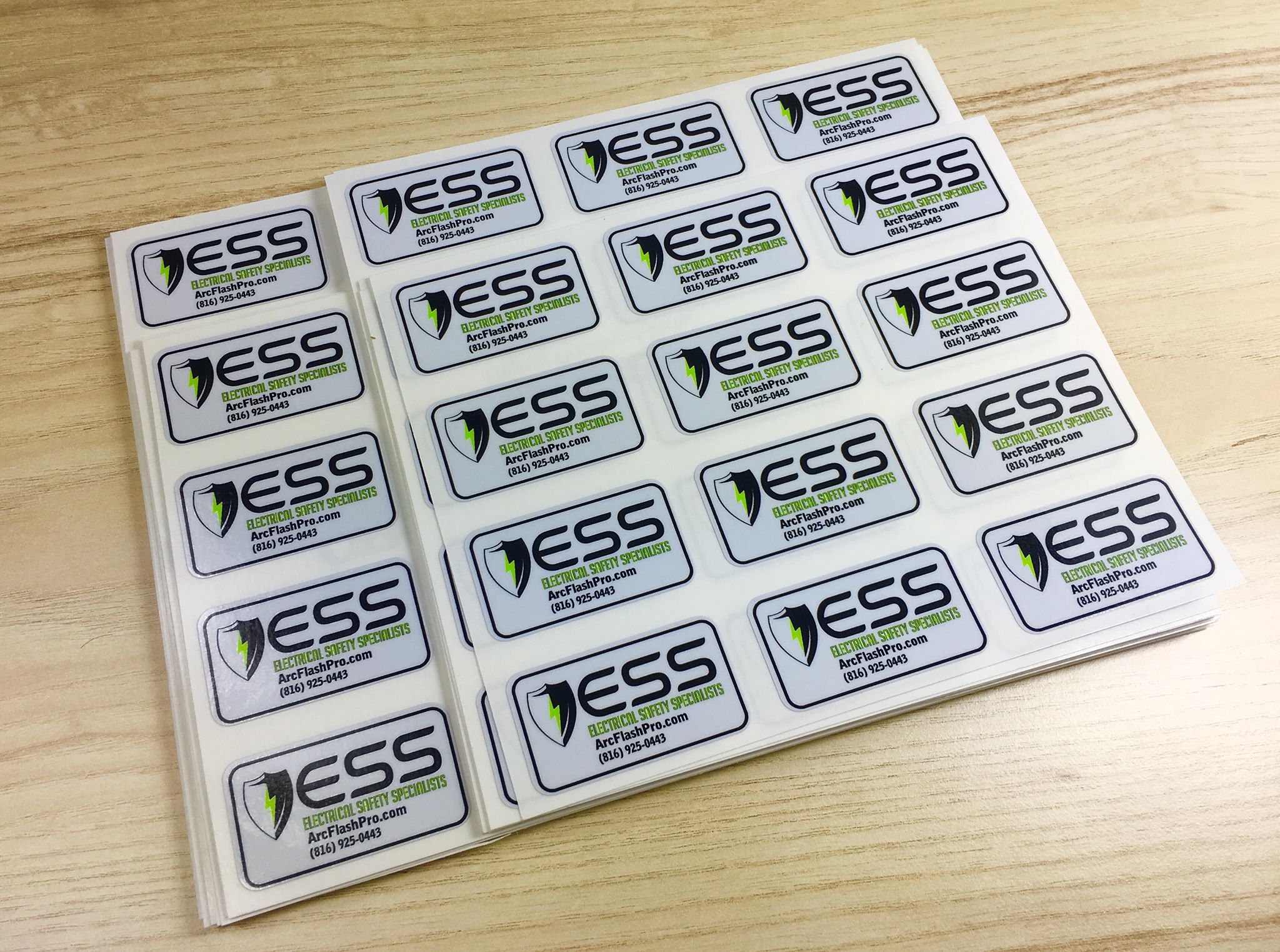 Custom Service Sticker Sheets