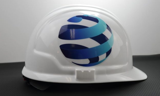 Full Color Clear Helmet Stickers