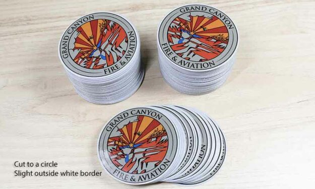 Fire and Rescue Reflective Stickers