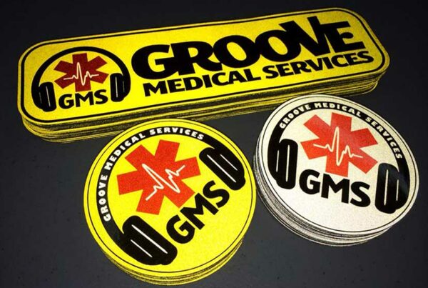 Reflective Medical Stickers