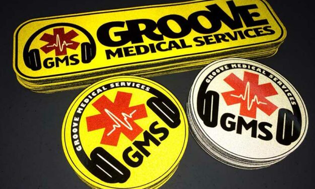 Reflective Medical Stickers