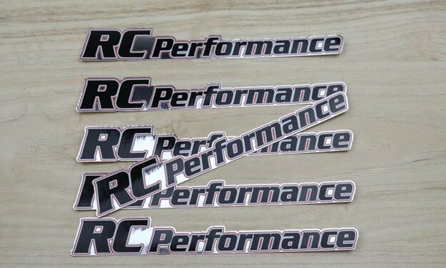 Mirror Silver Car Window Stickers