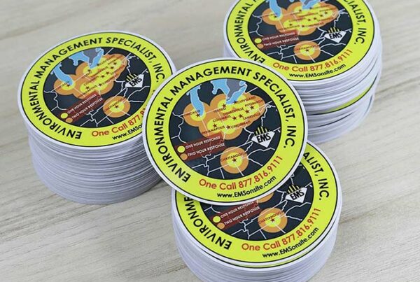 Contour Cut EMS Stickers