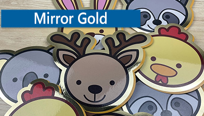 Mirror Gold Material Option