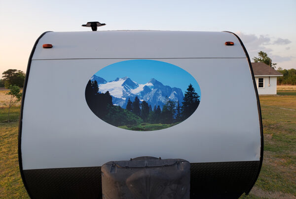 Custom Large RV Sticker