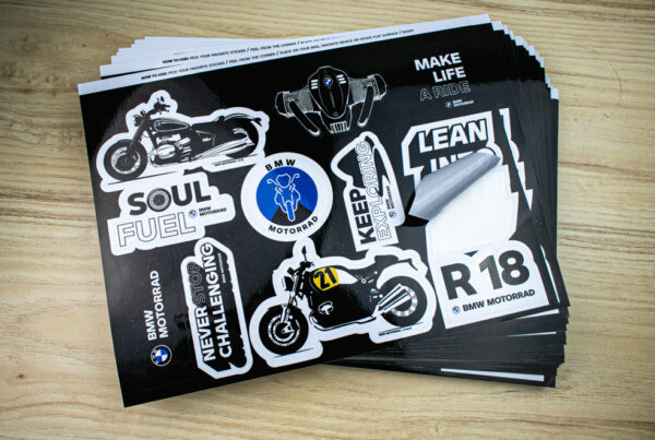 Premium Die-Cut BMW Sticker Sheets