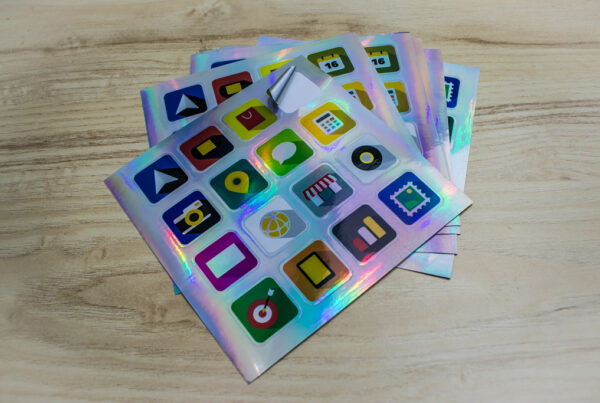 Holographic Sticker Sheets