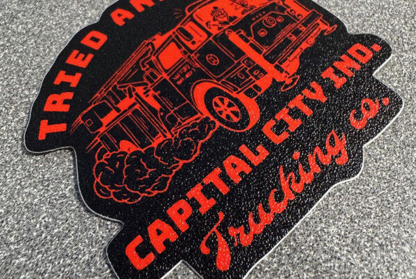 Textured 6 mil Laminate with High-Tack Vinyl