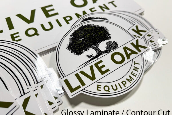 Equipment Stickers for Heavy Equipment Equipment Stickers for Heavy Equipment Rough Surface Installation