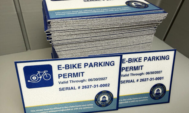 Ebike--Reflective-Numbered-Stickers E-Bike Numbered Sticker Permits